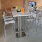 Barhocker Elegance - Avantgarde Stehtisch mieten