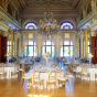 Chiavari Chair Gold - Banketttisch mieten D 180 cm