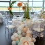 Chiavari Chair Klar - Blüten-Ballontraube mieten