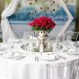 Edelstahl Serviettenring - Cäsar Mirror Centerpiece Set mieten