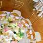 goldener Platzteller - Chiavari Chair mieten Gold