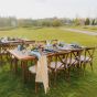 Stonecast Tellerset - Farmer Holztisch mieten