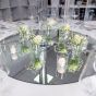 Windlicht Klar - Flöte Mirror Centerpiece Set mieten