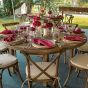 gedeckter Tisch - Fuchsia Serviette Mieten 