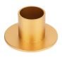 Gold Kerzenhalter mieten H 3 cm