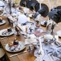 gedeckter Tisch - Harry Potter Tischdeko Idee 