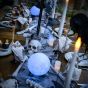 Harry Potter Tischdeko Idee Skelett