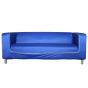 Sofa Klippan mieten - Blau