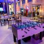 Tischkicker - Loft Raumteiler mieten 