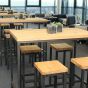 Cube Vase - Loft Stehtisch mieten
