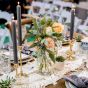 Kristall Tumbler - Makramee Centerpiece Set mieten
