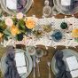 Stoffservietten - Makramee Centerpiece Set mieten