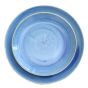 2 teiliges Tellerset mieten - Stonecast Blau