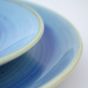 D 26 und D33 - 2 teiliges Tellerset mieten - Stonecast Blau