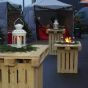 weihnachtsgirlande - Portlandia Feuerstelle Stehtisch mieten