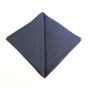 Serviette Stoff Nachtblau B50 x T50 cm
