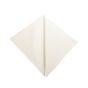 Serviette Stoff Weiss B50 x T50 cm