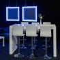 LED-Panel - Swing Vase mieten H23 cm Weiß