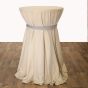 Tischtuch Beige D300 cm