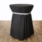 Tischtuch Schwarz D330 cm