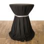 Tischtuch Schwarz D330 cm