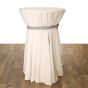 Tischtuch Taupe D300 cm