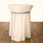 Tischtuch Taupe D300 cm