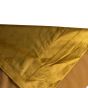 Maße 143 x 383 cm - Velour Vorhang mieten – Gold