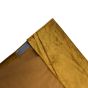 mit Klett an beiden Seiten - Velour Vorhang mieten – Gold