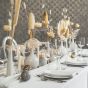Glasset Style - White Christmas Centerpiece Set mieten