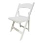 White Wedding Klappstuhl mieten