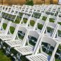 Freie Trauung - White Wedding Klappstuhl mieten