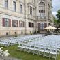 Outdoor Trauung - White Wedding Klappstuhl mieten