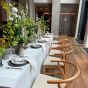 Stoffservietten - Wishbone Chair mieten Natur