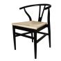 Wishbone Chair mieten Schwarz