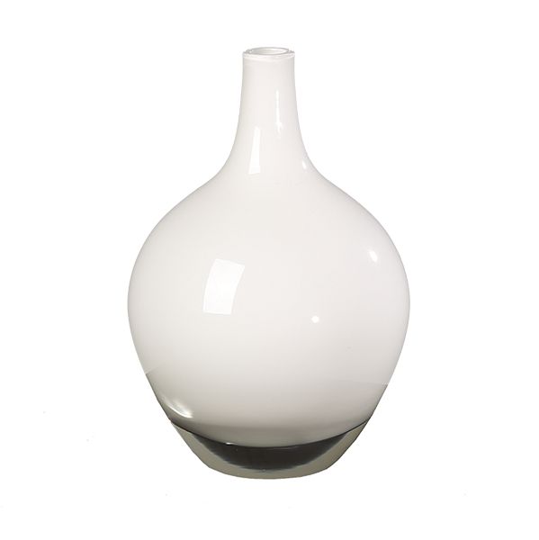 Swing Vase mieten Ø12,5 cm Weiß