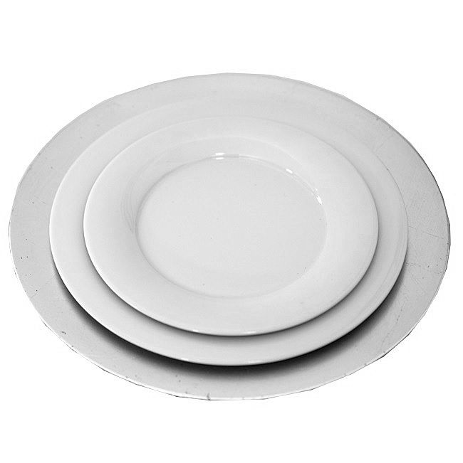 Silber Edition - 3 teiliges Tellerset mieten