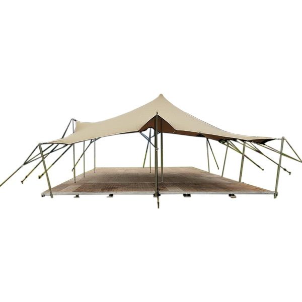 Flexzelt mieten B 10 x T 22,5 m inkl. Boden