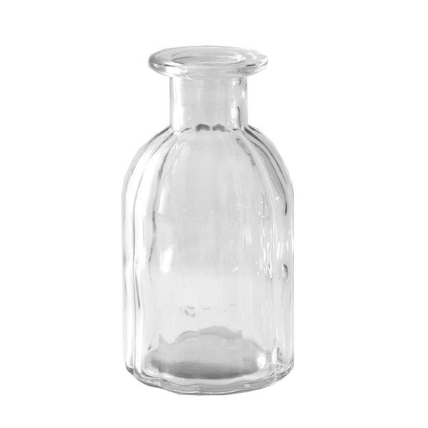 gewellte Vase mieten H14 x Ø7,5 cm