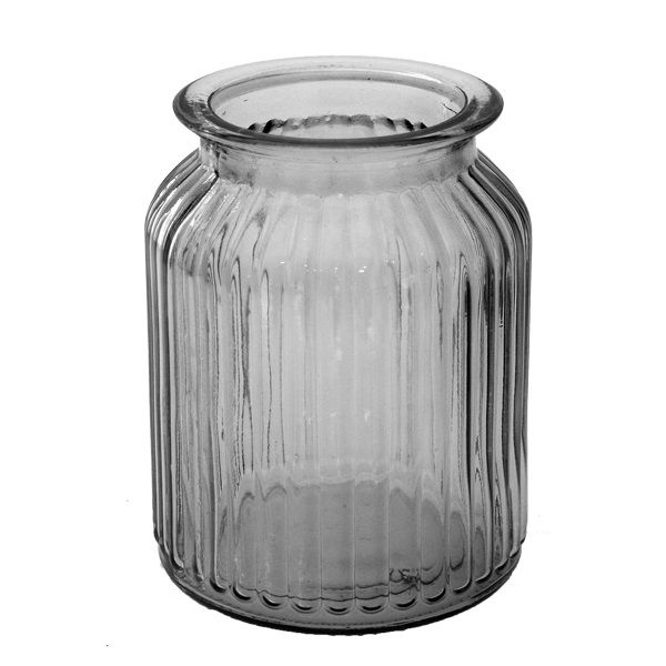 Glasrillen Vase mieten H14 x Ø10 cm