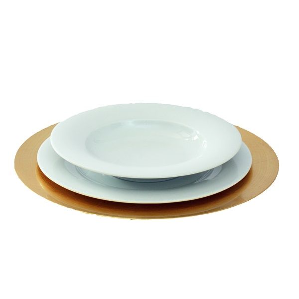 Gold Edition – 3-teiliges Tellerset mieten inkl. Suppenteller