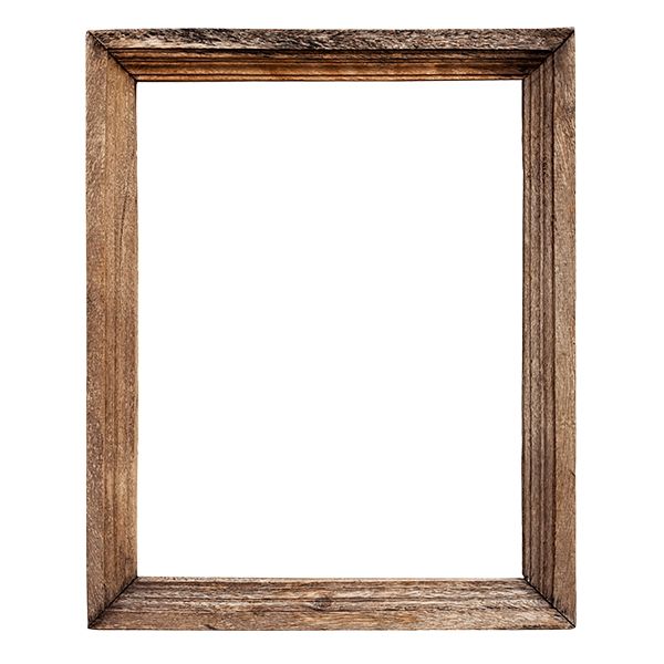 Holz Rahmen mieten 124 x 81 cm