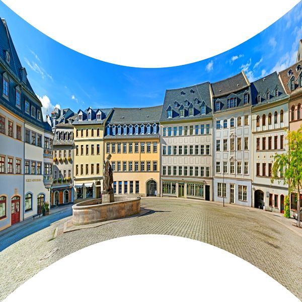 Marktplatz Motivbanner mieten