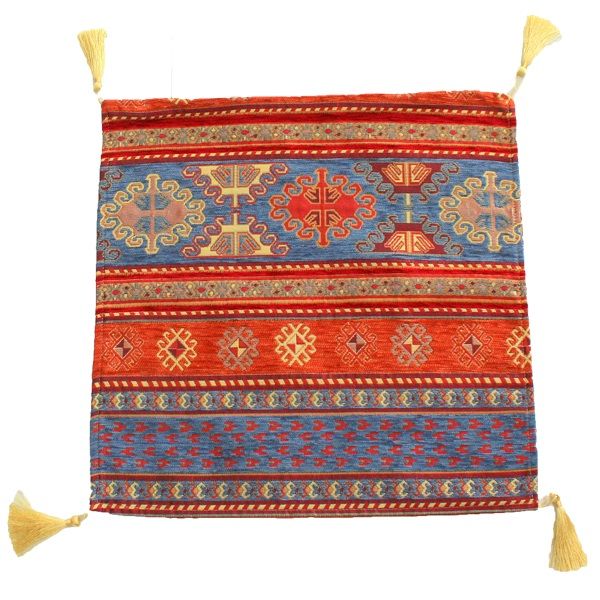 43 x 43 cm - Oriental Kissen mieten Blau