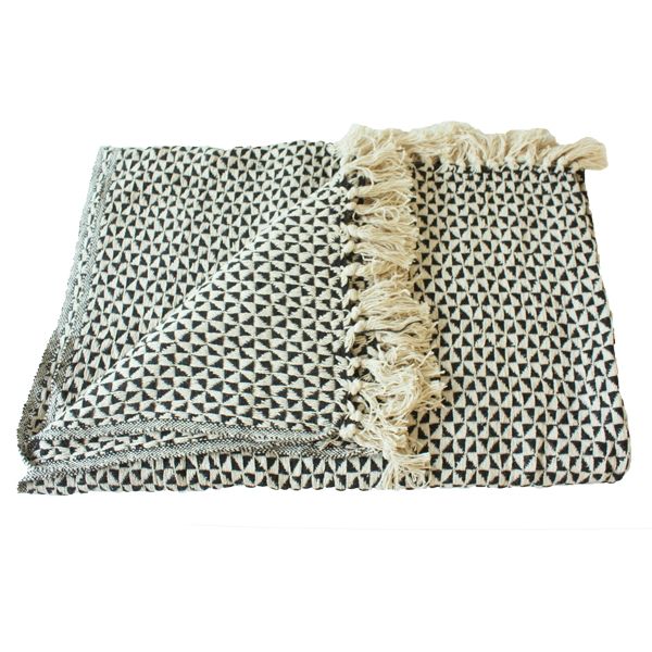 160 x 130 cm - Rhombe Plaid mieten 