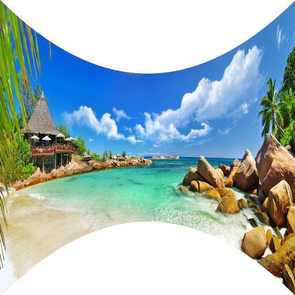 Südsee Motivbanner mieten