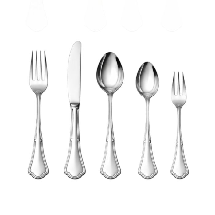 5 teiliges Chippendale Besteckset mieten