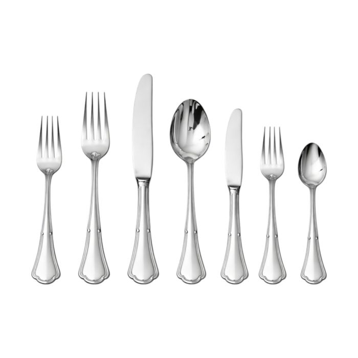 7 teiliges Chippendale Besteckset mieten