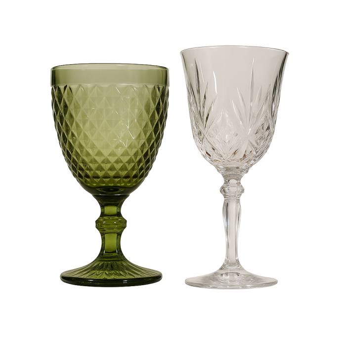 Globe-Kristall Glasset mieten