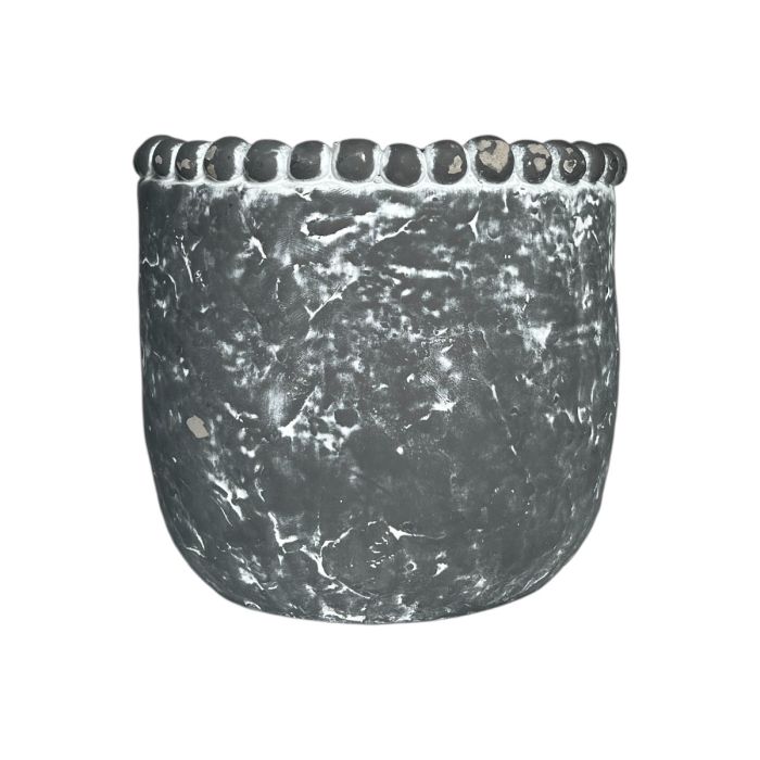 H 12,5 cm - Kügelchen Übertopf mieten